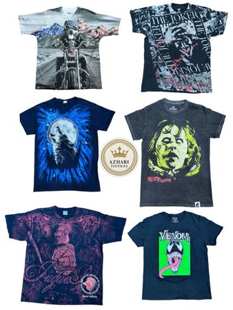 Printed T shirt 25 pcs  At 202