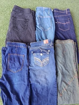 Jeans Flare/Bootcut sem marca 10Pcs (3900)