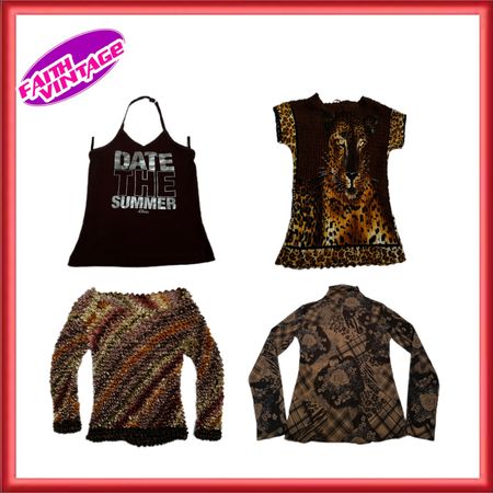 Jungle Whimsy Beauty Tops Robes & Gilet Mix(FV-268)