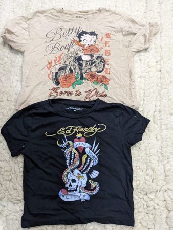 Mix de Croppeds Femininos – Ed Hardy, Nike e Mais