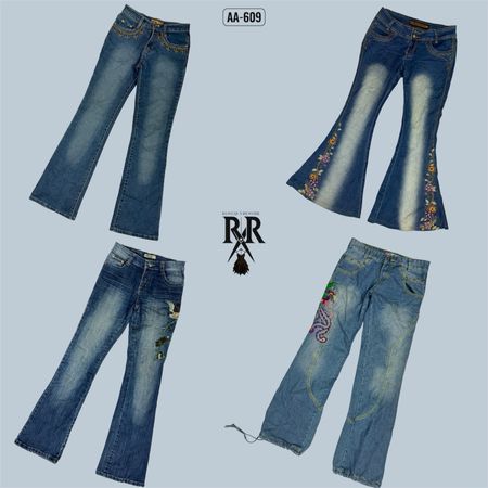 Y2K Britney Era Denim Jeans (AA-609)