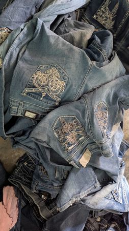 Calças flare femininas