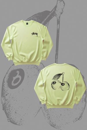 Cherry Girls Stussy Sweatshirts in Rework Style