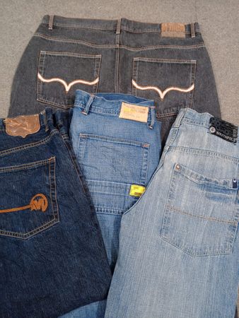 #213 Men Baggy Hip-hop Jeans