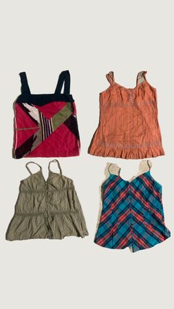 Y2k Fairycore Cotton camis