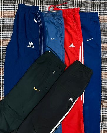 Nike and Adidas Track Pants