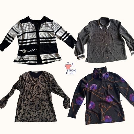 Gothic Glam Y2K Tops(FS-014)