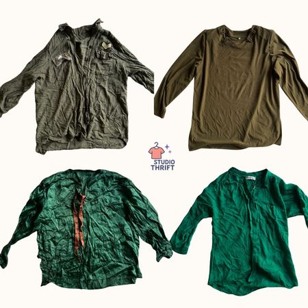 Paquete Verde Militar Y2K (FS-015)