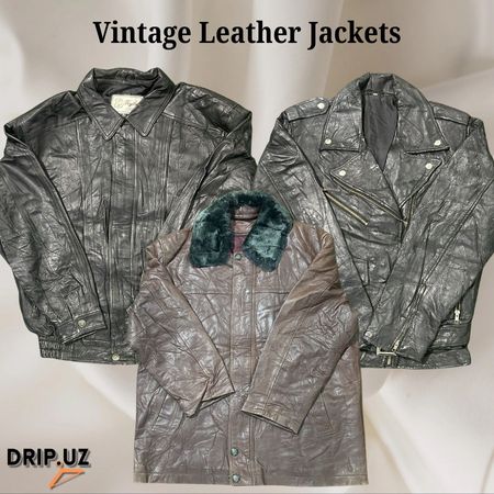 Vintage-Lederjacken