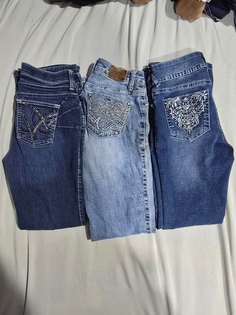 Y2K Flare/Bootcut & Embellished/Embroidered Jeans
