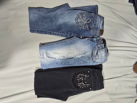 Y2K Flare/Bootcut & Embellished/Embroidered Jeans