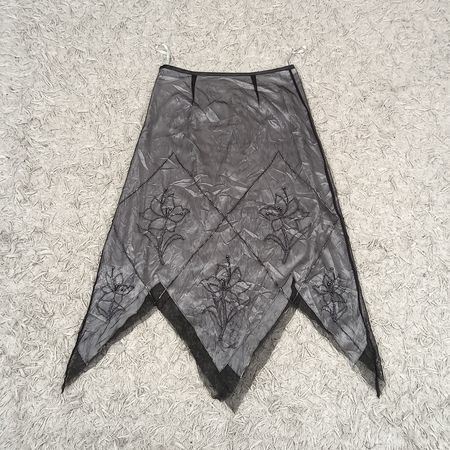 Y2K POLY SKIRTS (BLACK) - BUNDLE 06