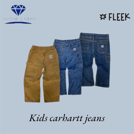 Jean Carhartt pour enfants (DV -12-532)
