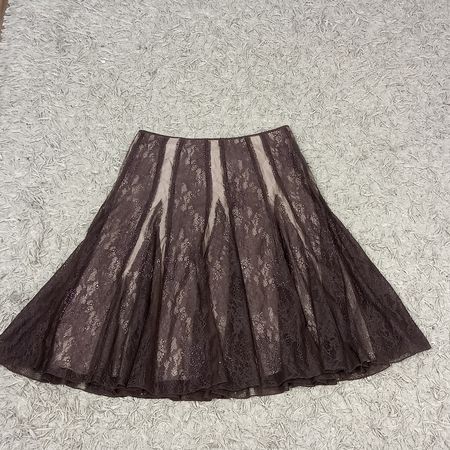 Y2K POLY SKIRTS (DARK BROWN)- BUNDLE 10