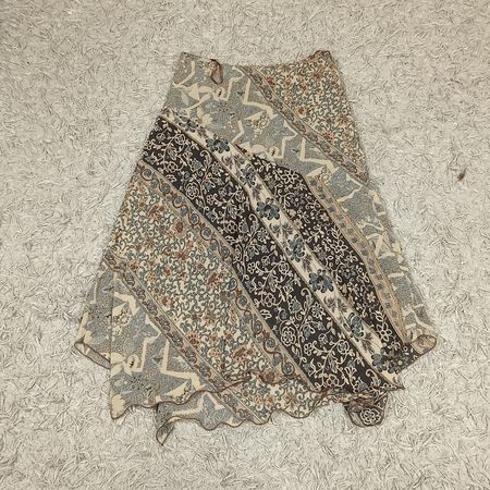 Y2K POLY SKIRTS (DARK BROWN)- BUNDLE 11