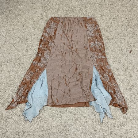 Y2K POLY SKIRTS (DARK BROWN)- BUNDLE 12