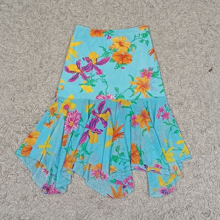 Y2K POLY SKIRTS (BLUE)- BUNDLE 19