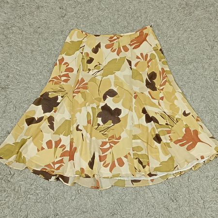 Y2K POLY SKIRTS (LIGHT BROWN)- BUNDLE 21