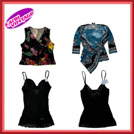 Prism Shadow Y2K Tops And Dresses Mix Bundle(FV-279)
