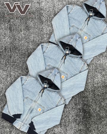 Veste active en denim retravaillée Carhartt #2612