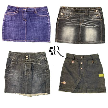 Y2K Britney Era Girl Denim Mini Skirts RW-1415