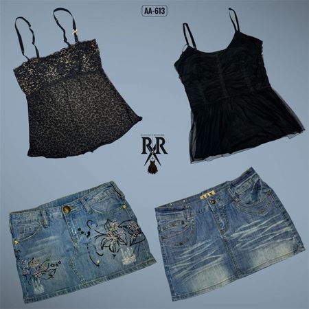 Y2K Gothic Girl Era Mix and Match (AA-613)