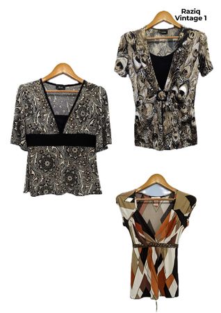 💥 RV1510 Y2K Short Sleeve Blouse