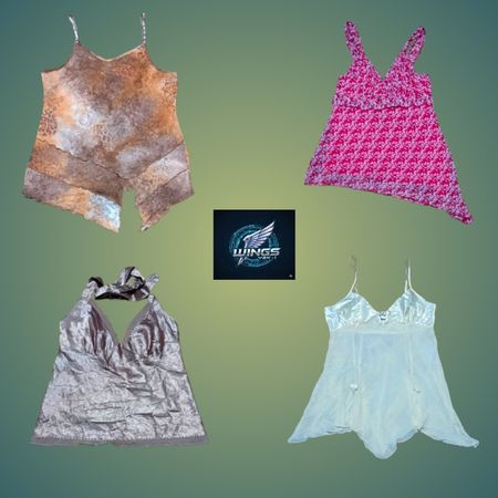 Y2K Fairy Core Cami Tops