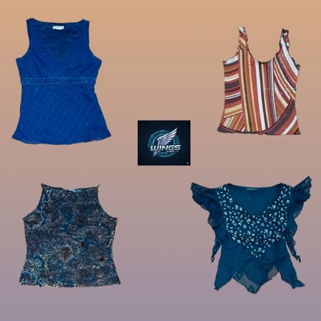 Y2K mix Cami tops