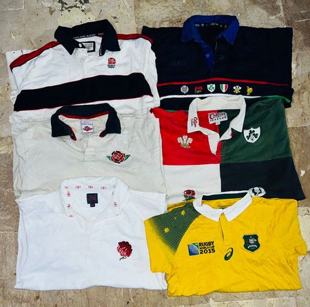 Mix Vintage Club Rugby Shirts Bundle 5