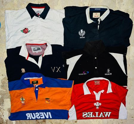 Mix Vintage Club Rugby Shirts Bundle 9