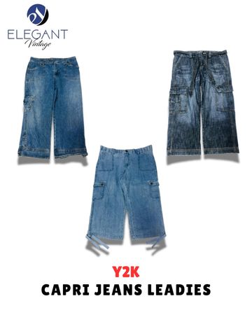 Y2K Capri Jeans Ladies - EV1601