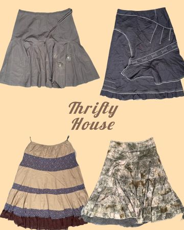 Jupes de mode sombre alternative (TH/013)