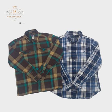 Mixed Branded Flannel Shirts
