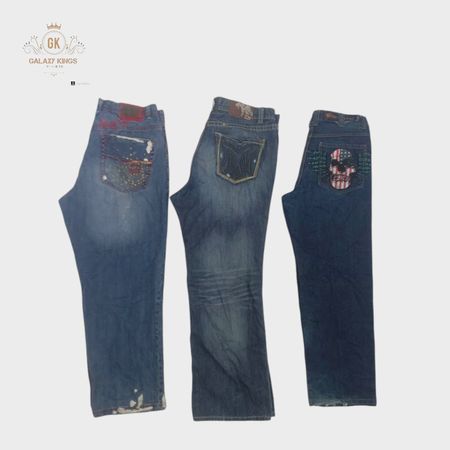 Y2K Hip Hop Beggy Jeans