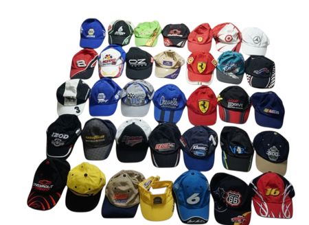 NASCAR's and unbranded caps
