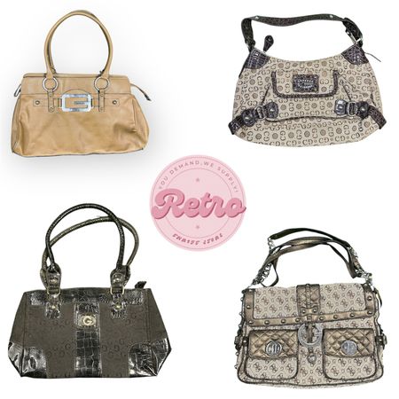 Vintage Guess Designer Handbag – Rare Y2K Street Style (E)