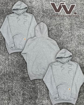 Carhartt reworked style grey pullover hoodies #2712