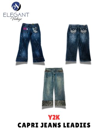 Y2K Capri Jeans Ladies - EV1605