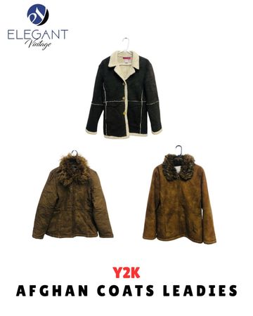 Y2K Afghan Coats Ladies - EV1617