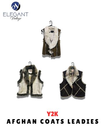 Y2K Afghan Coats Ladies - EV1618