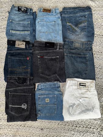 Denim hip hop Jorts