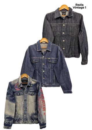 💥 RV1538 Men Denim Jackets