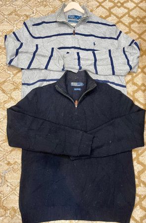 Ralph lauren quarter zips