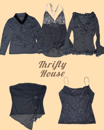 Y2k Monochromatic Tops(TH/016)