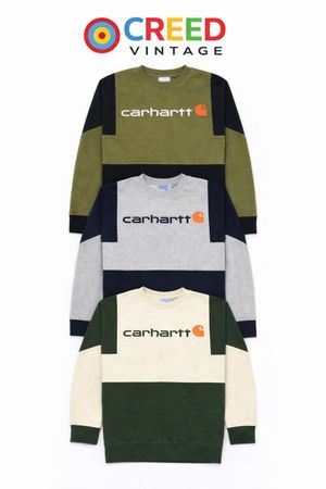 CR1089 Suéter com Patches Carhartt Reciclado