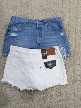 Levis Denim Micro Shorts Mix