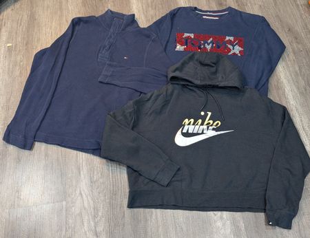 1709 - Tommy Hilfiger, Nike, Calvin Klein Long Sleeves T-Shirts , Sweatshirt & Sweater