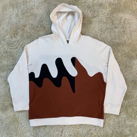 Upcycled Tri-Tone Patchwork Hoodies - Einzigartige Upcycled Streetwear