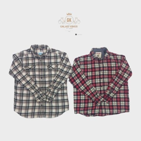 Mixed Branded Flannel Shirts